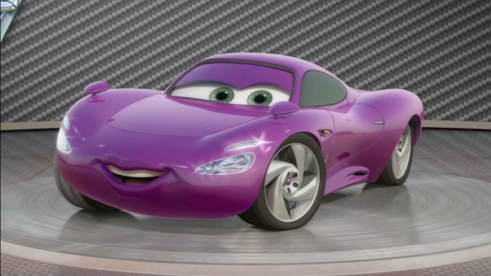 Cars 2: Showroom Turntable Holly Shiftwell. 